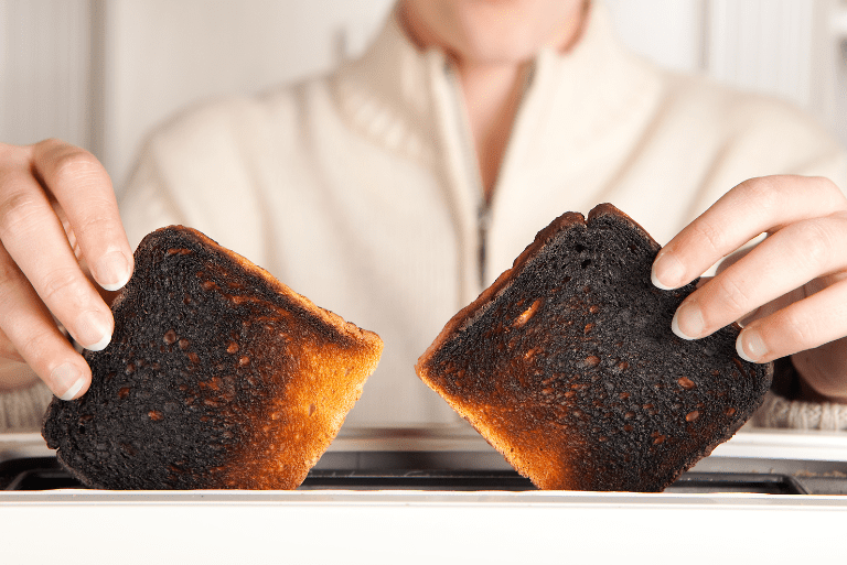 Burn toast syndrome - self sacrifice in leadership